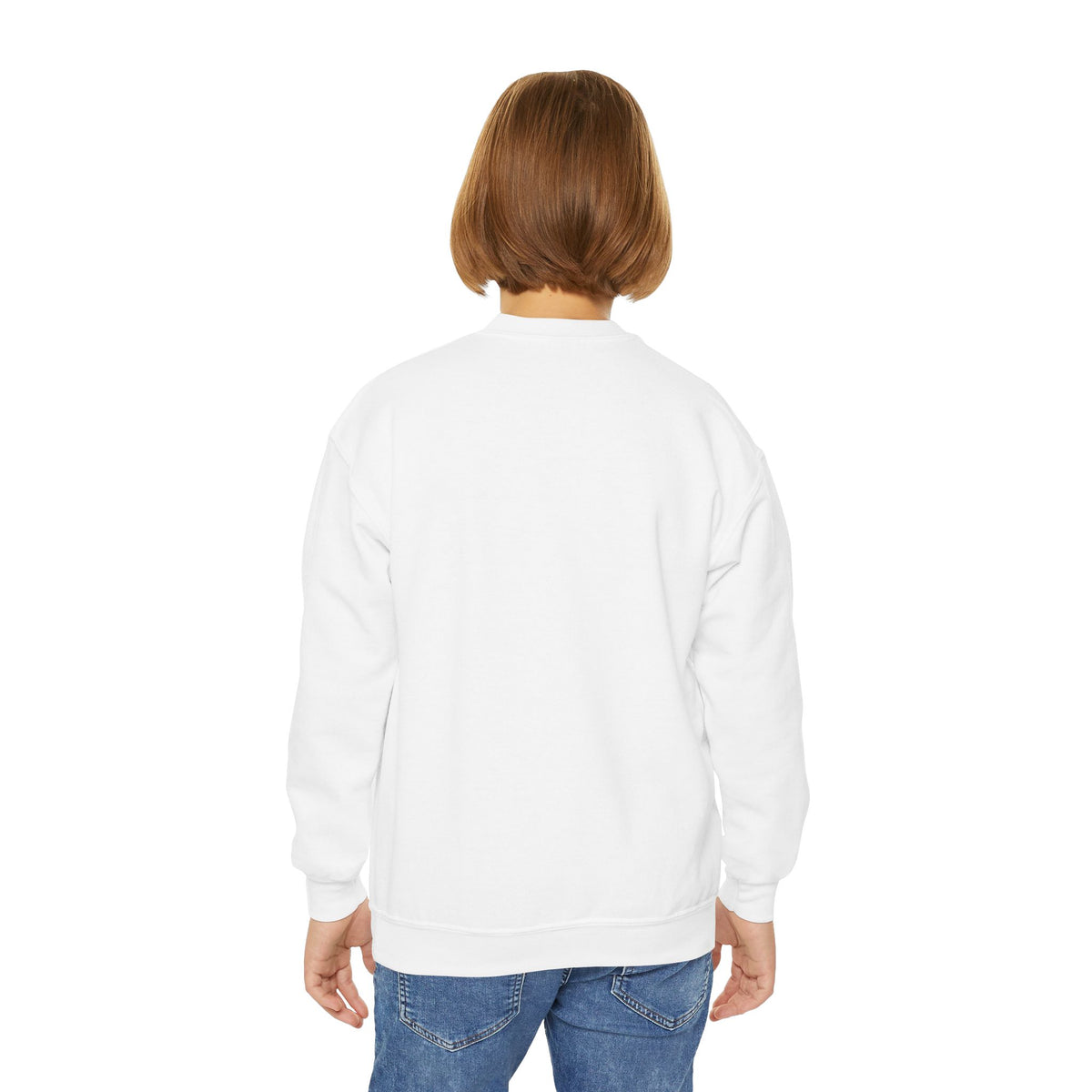 Merry Rex-Mas Kids Christmas Sweatshirt | Cute Dinosaur Holiday Crewneck