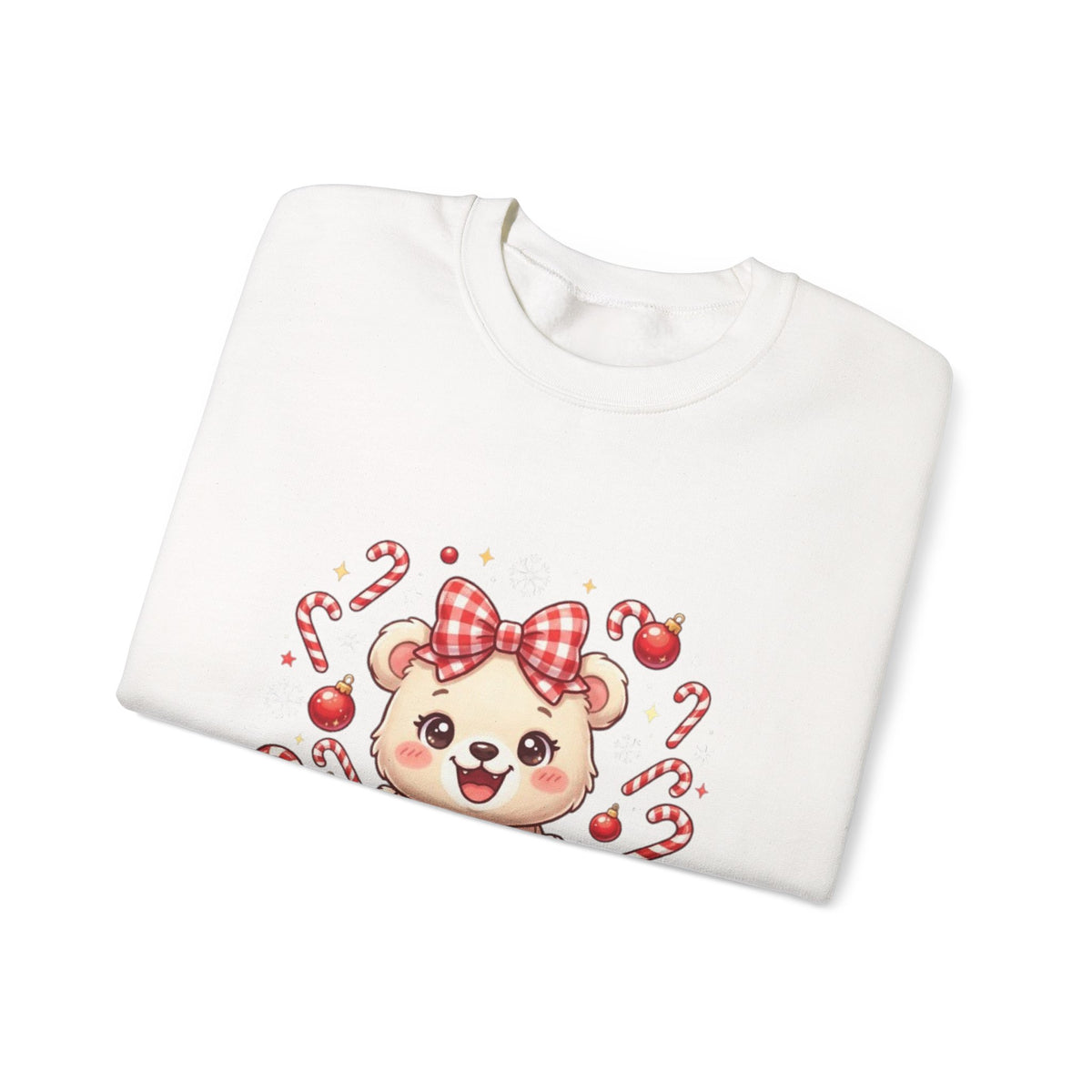 Bear-y Merry Christmas Bear Crewneck Sweatshirt