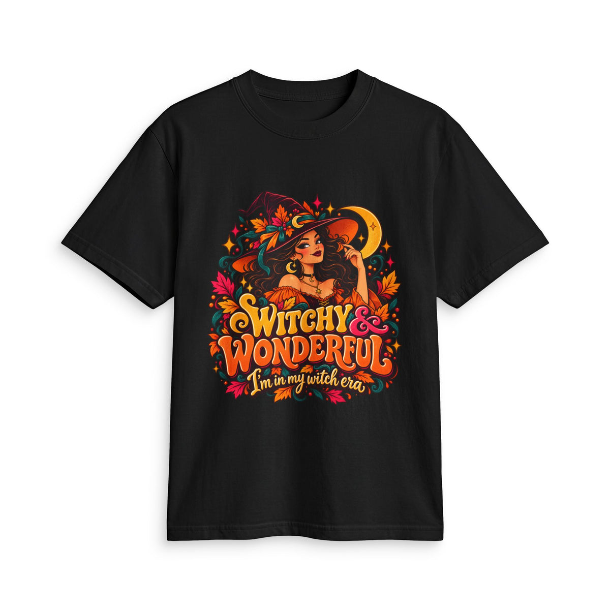 Witchy & Wonderful Tee — "Witchy & Wonderful I'm in my witch era" Halloween T-Shirt