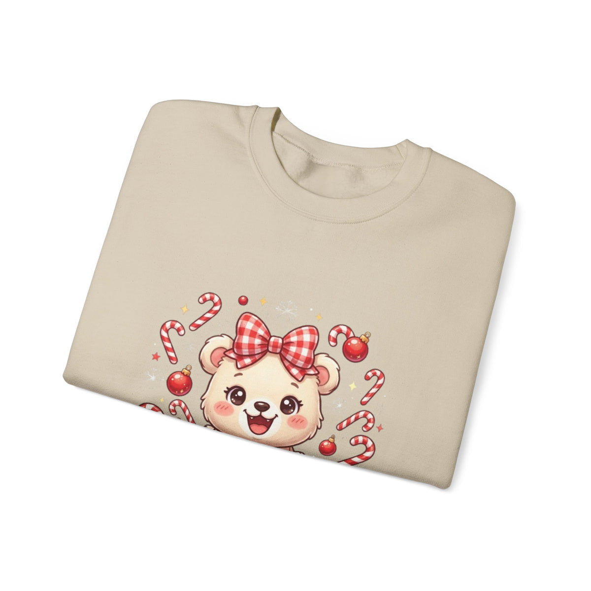 Bear-y Merry Christmas Bear Crewneck Sweatshirt