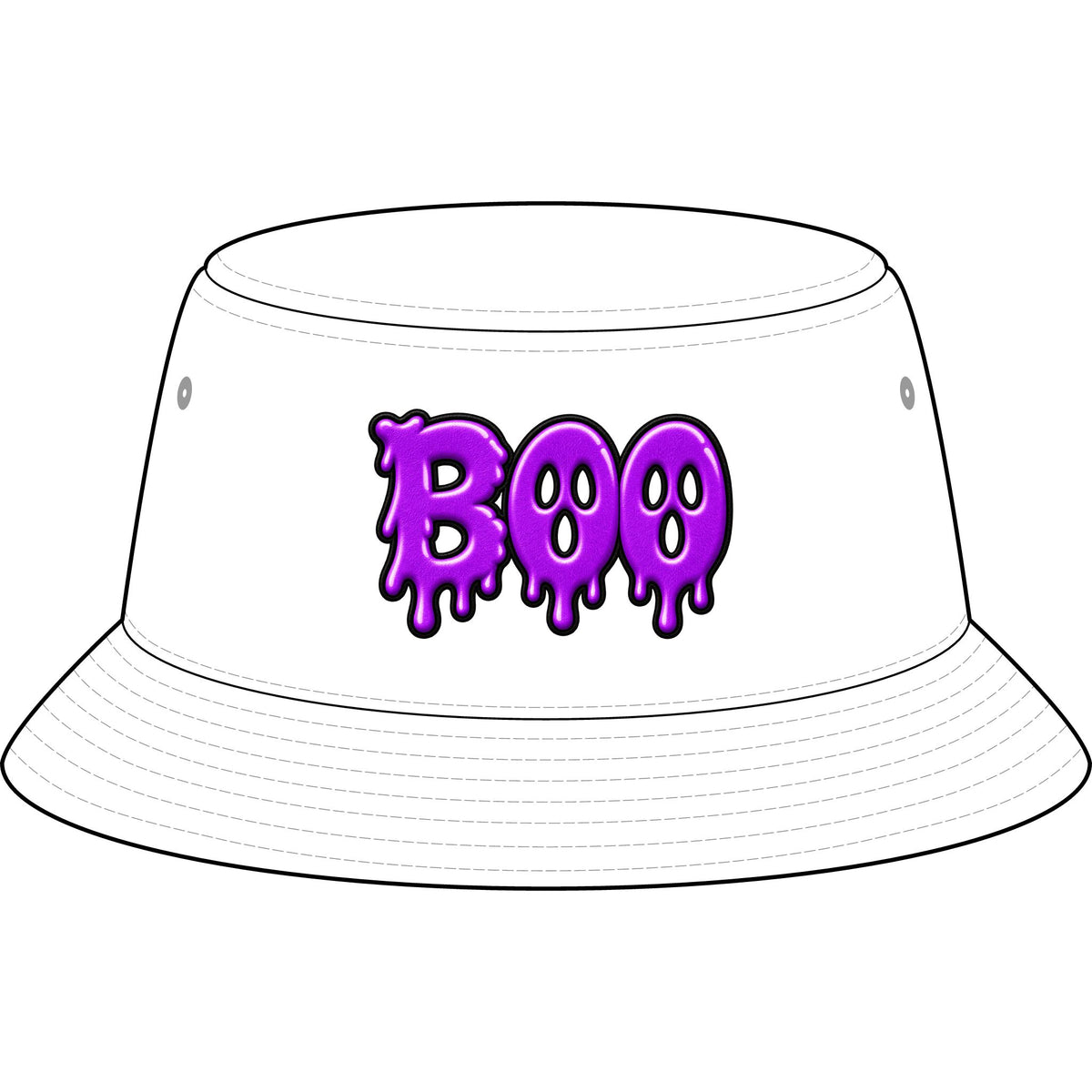 Boo Drip Bucket Hat