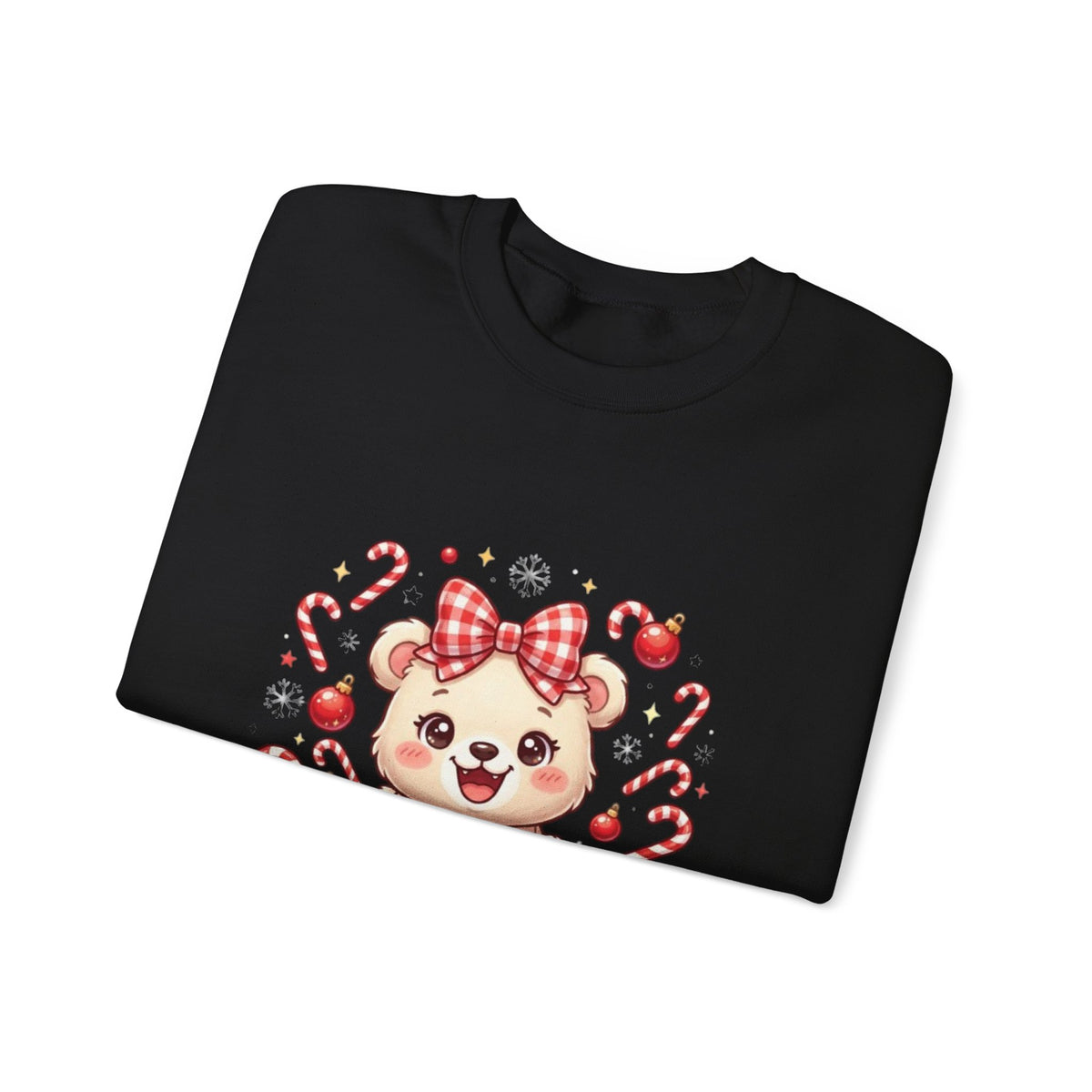Bear-y Merry Christmas Bear Crewneck Sweatshirt