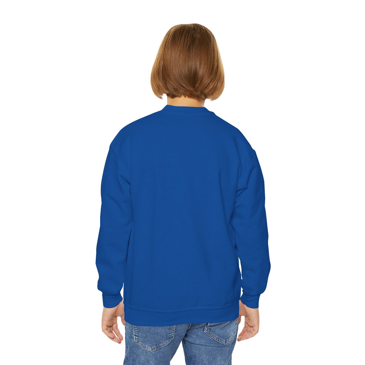 Merry Rex-Mas Kids Christmas Sweatshirt | Cute Dinosaur Holiday Crewneck