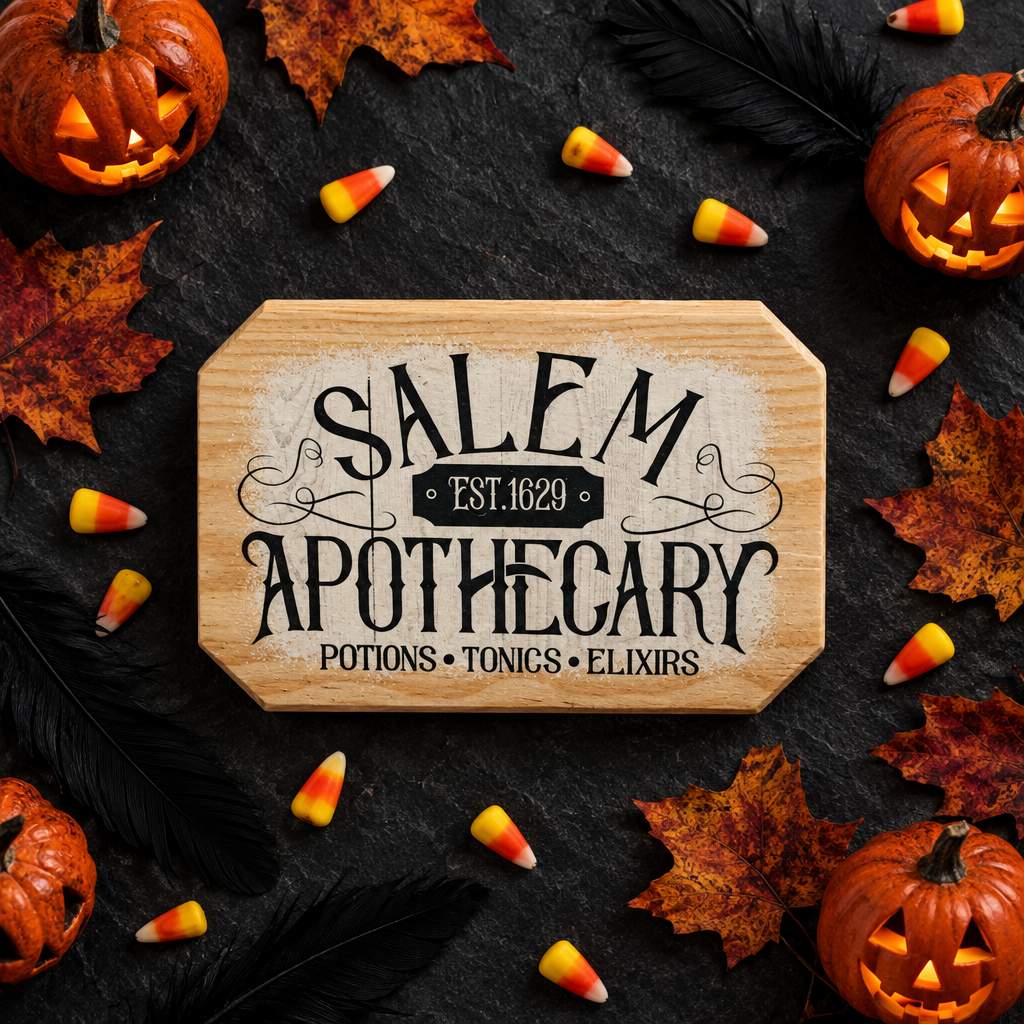 Salem Apothecary - Flat Lay
