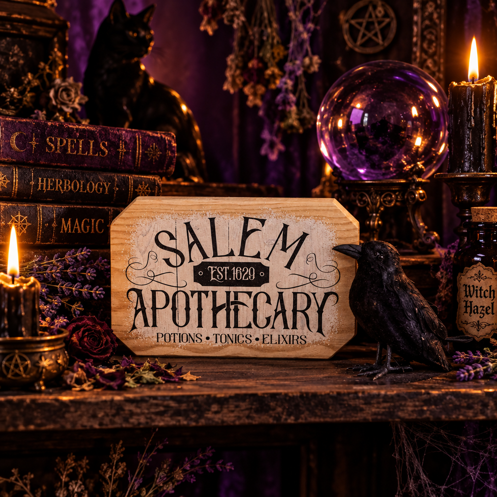 Salem Apothecary - Witch's Shelf